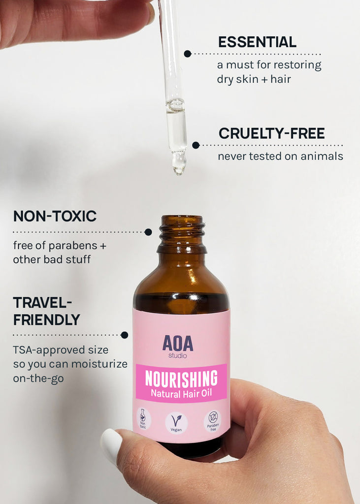 AOA Nourishing Natural Hair Oil  HAIR - Shop Miss A