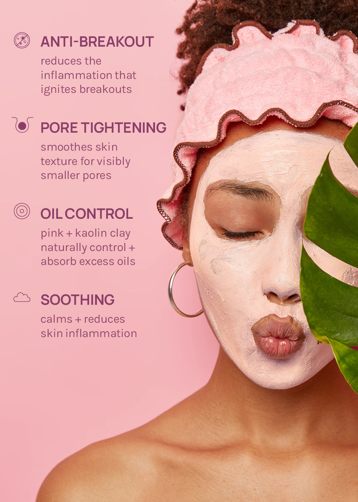 AOA Skin Pink + Kaolin Clay Face Mask  Skincare - Shop Miss A