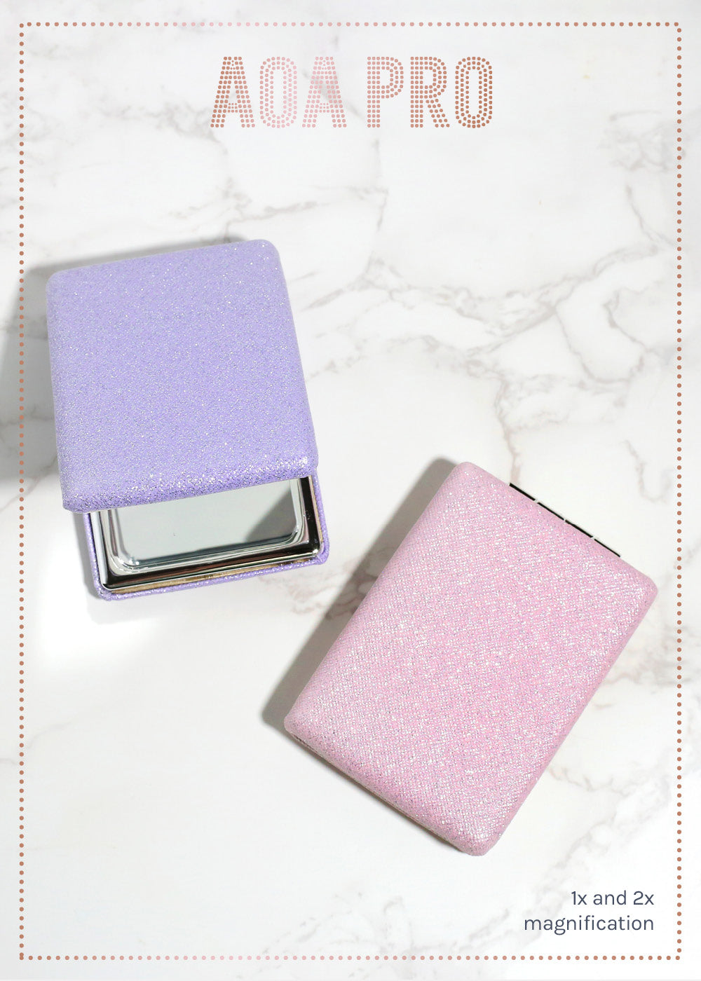 AOA Pro Double-Sided Compact Mirror – Glimmer – Shop Miss A