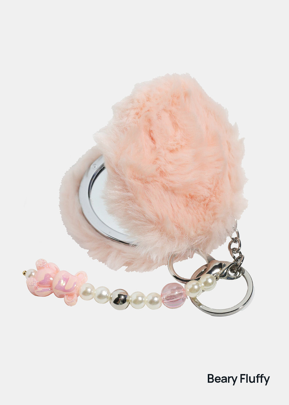 AOA Pro Double-Sided Compact Mirror – Fluffy Keychain – Shop Miss A