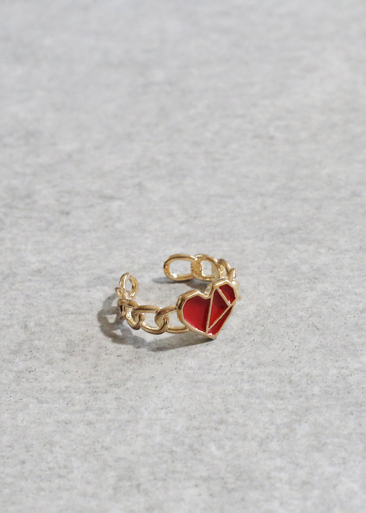 Adjustable Heart Ring G. Multi JEWELRY - Shop Miss A
