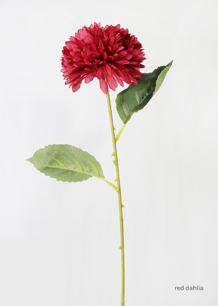 Official Key Items Artificial Flowers - Red Dahlia  LIFE - Shop Miss A