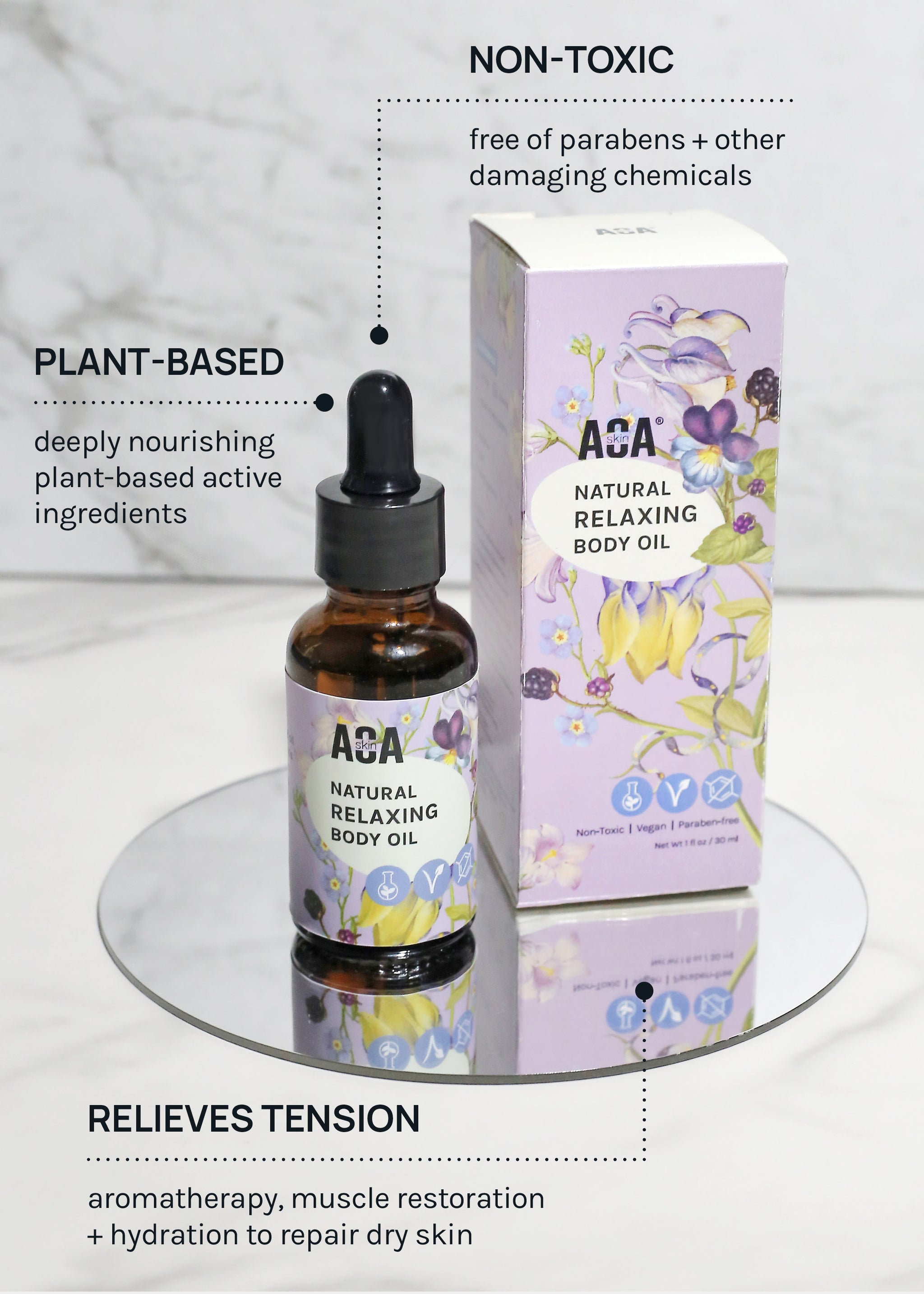 AOA Skin Natural Relaxing Body Oil  Shop Miss A