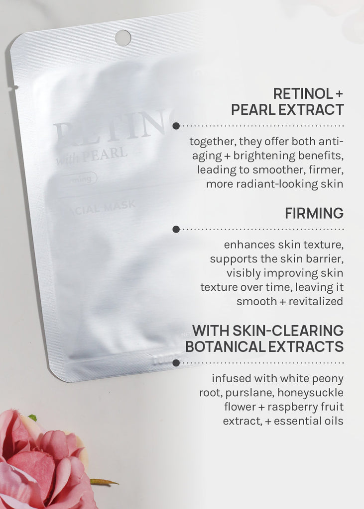 AOA Skin Retinol with Pearl Firming Facial Mask Skincare - Shop Miss A