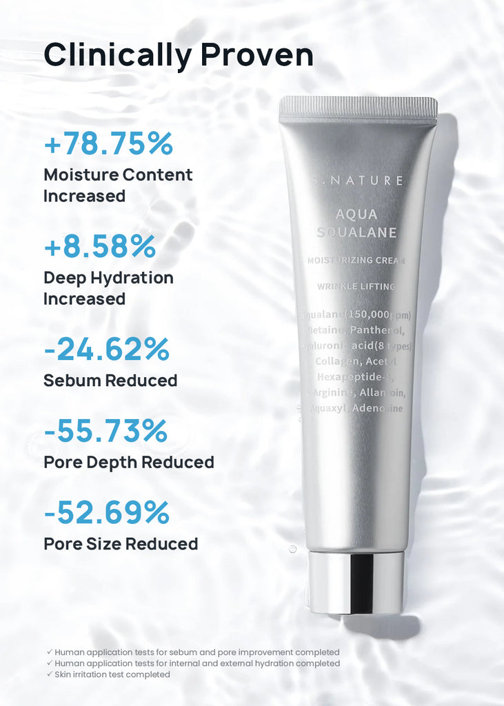S.NATURE Aqua Squalane Moisturizing Cream 60ml Seoul Scandal - Shop Miss A