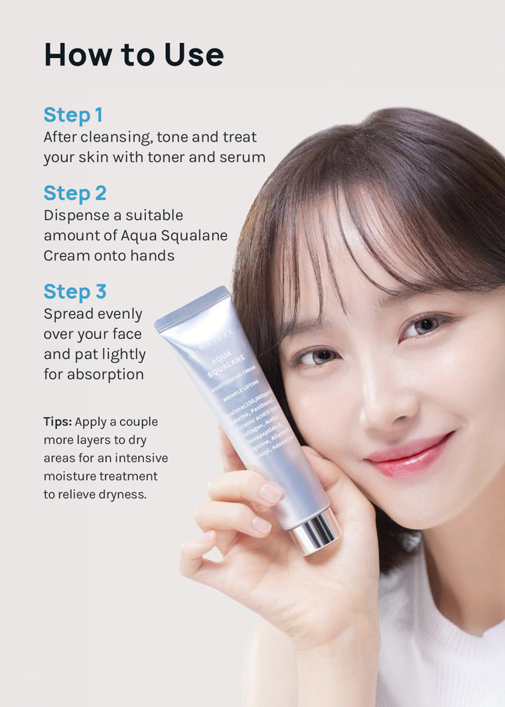 S.NATURE Aqua Squalane Moisturizing Cream 60ml Seoul Scandal - Shop Miss A