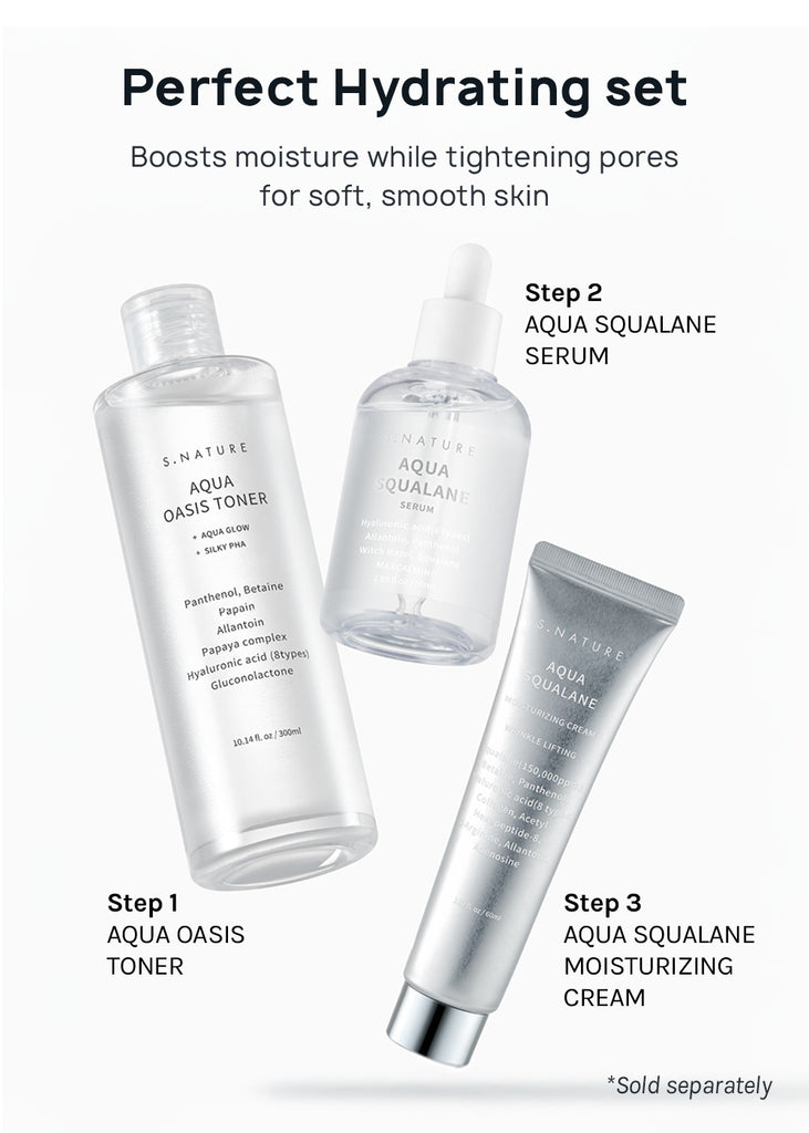 S.NATURE Aqua Squalane Moisturizing Cream 60ml Seoul Scandal - Shop Miss A