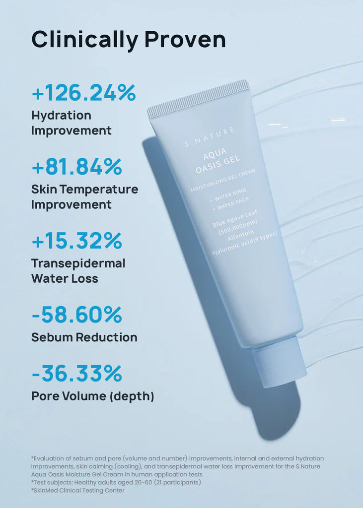 S.NATURE Aqua Oasis Moisturizing Gel 80ml Seoul Scandal - Shop Miss A