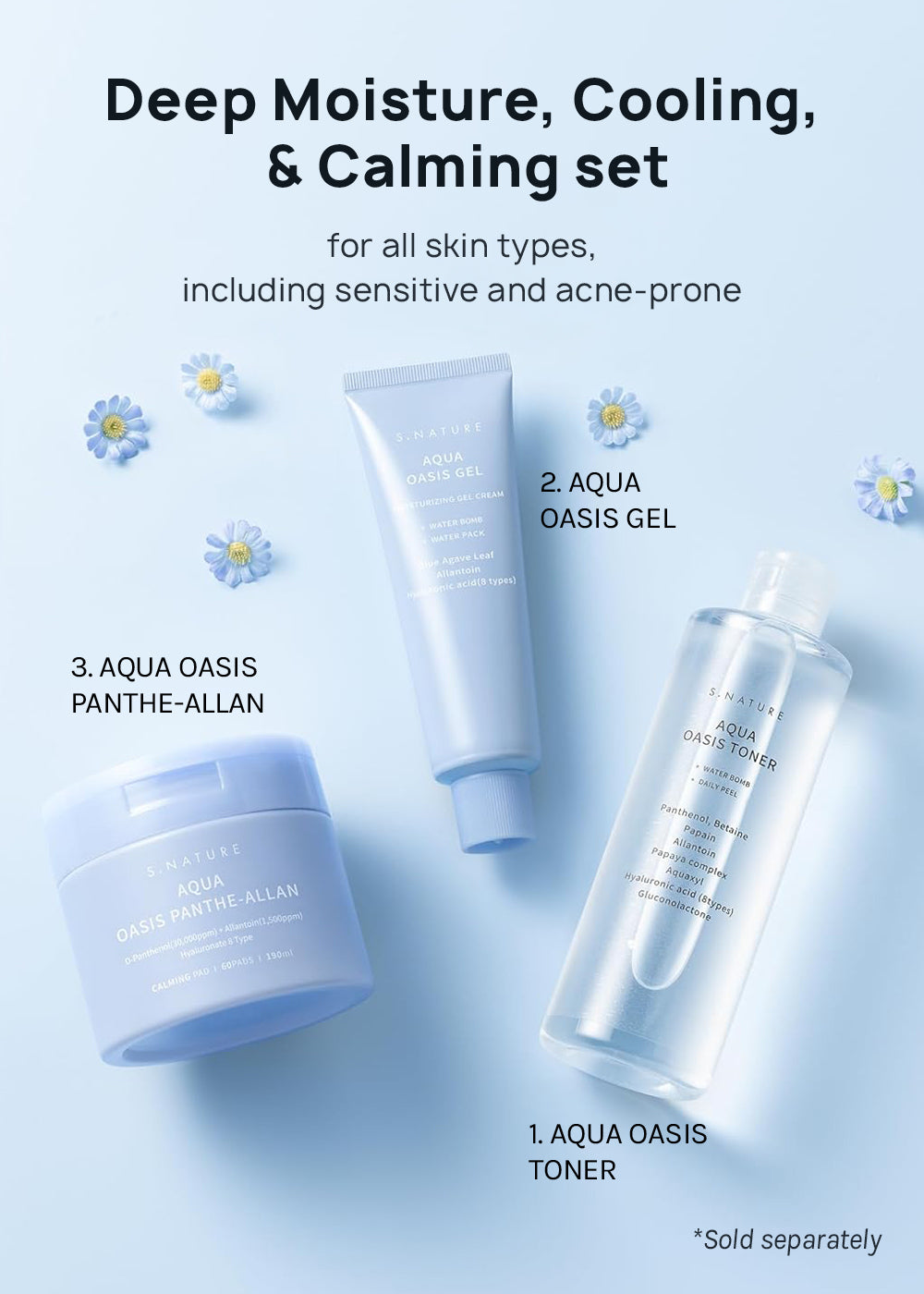 S.NATURE Aqua Oasis Moisturizing Gel 80ml – Shop Miss A