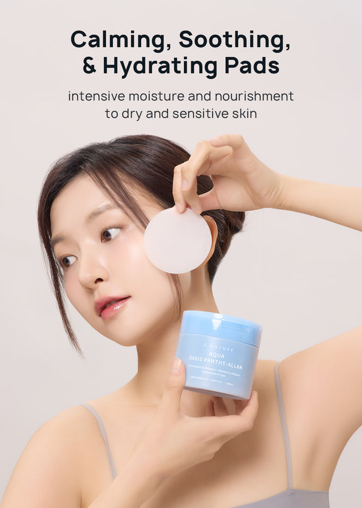 S.NATURE Aqua Oasis Panthe-Allan Calming Pad (60 Pads) Seoul Scandal - Shop Miss A