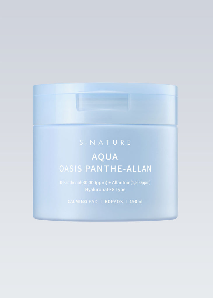 S.NATURE Aqua Oasis Panthe-Allan Calming Pad (60 Pads) Seoul Scandal - Shop Miss A