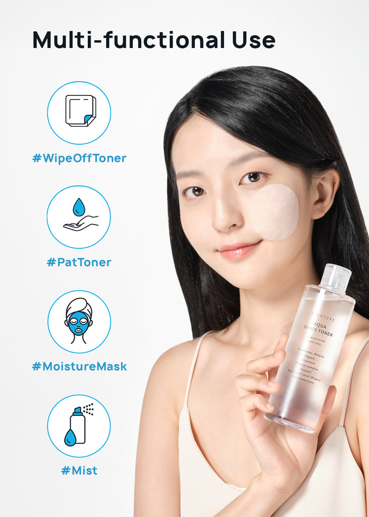 S.NATURE Aqua Oasis Toner 300ml Seoul Scandal - Shop Miss A