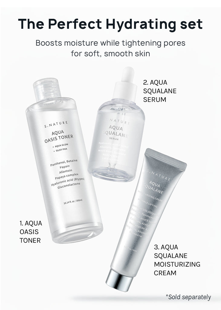 S.NATURE Aqua Oasis Toner 300ml Seoul Scandal - Shop Miss A