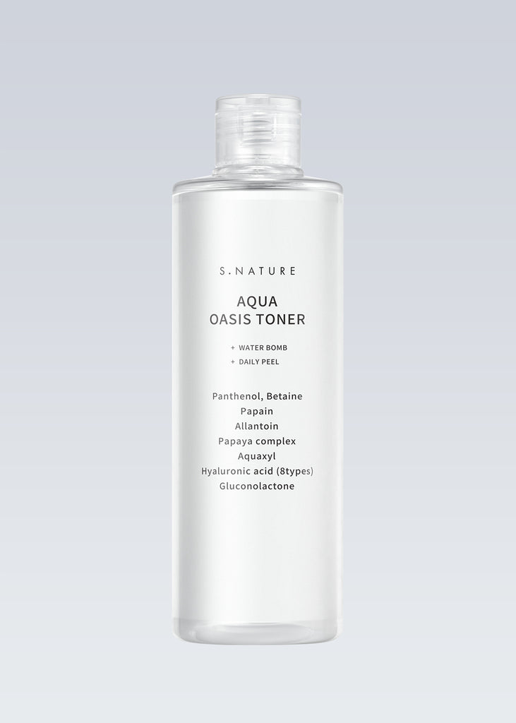 S.NATURE Aqua Oasis Toner 300ml Seoul Scandal - Shop Miss A