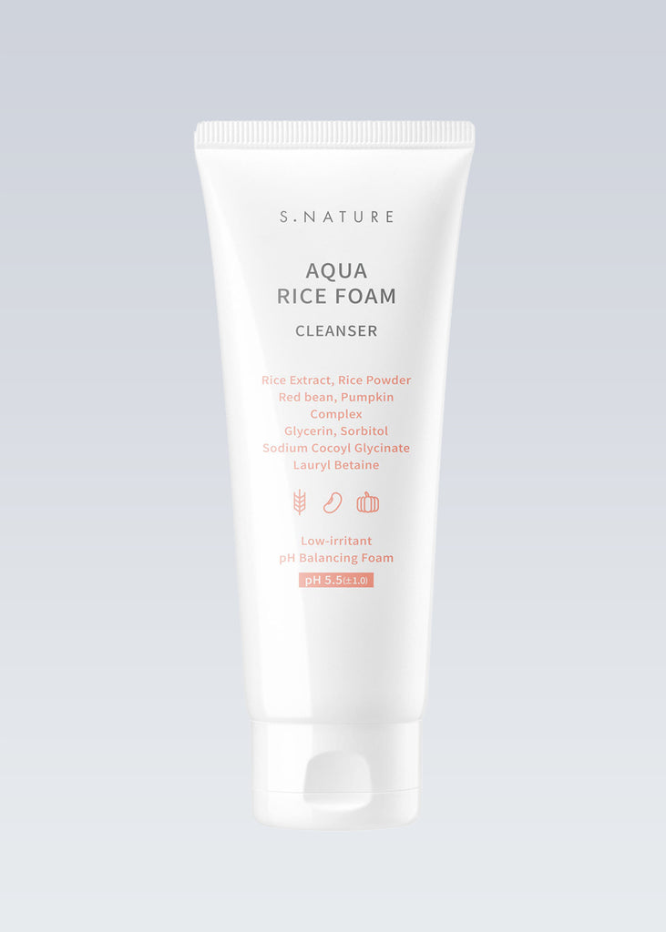 S.NATURE Aqua Rice Foam Cleanser 80ml Seoul Scandal - Shop Miss A