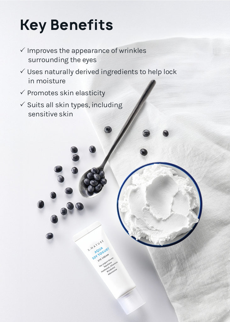 S.NATURE Aqua Soy Yogurt Eye Cream 25ml Seoul Scandal - Shop Miss A