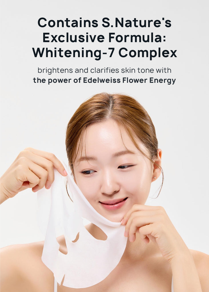 S.NATURE White Glow Ampule Mask Seoul Scandal - Shop Miss A