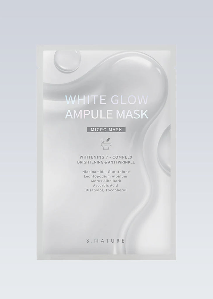 S.NATURE White Glow Ampule Mask Seoul Scandal - Shop Miss A