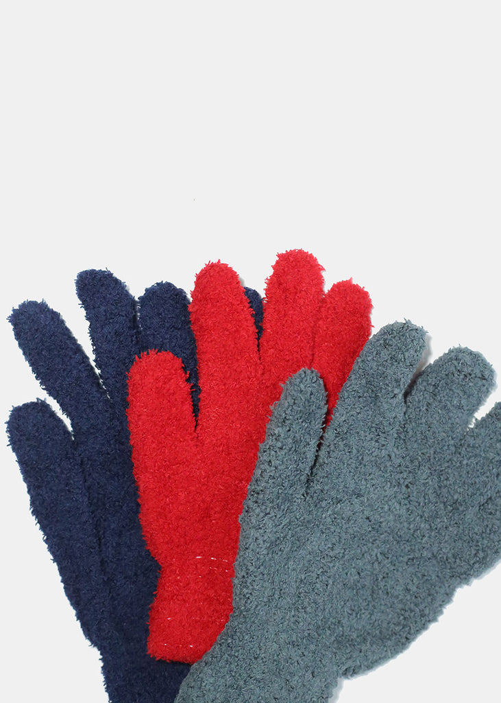 Fuzzy Soft Winter Gloves  ACCESSORIES - Shop Miss A