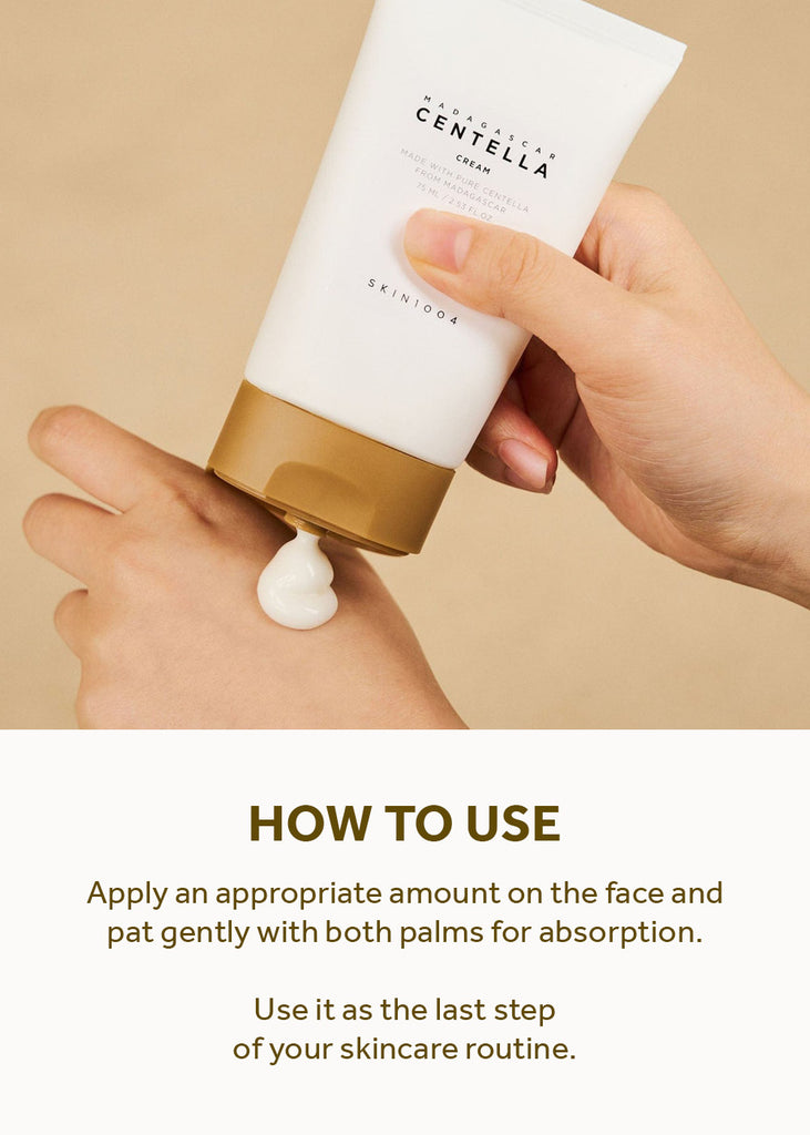 SKIN1004 Madagascar Centella Cream 75ml Seoul Scandal - Shop Miss A