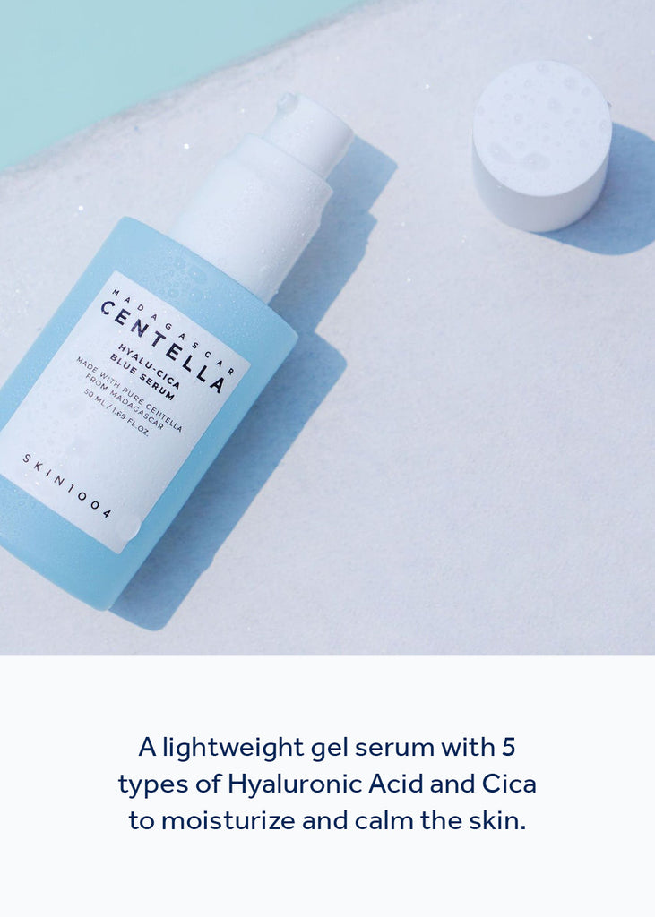 SKIN1004 Madagascar Centella Hyalu-Cica Blue Serum 50ml Seoul Scandal - Shop Miss A