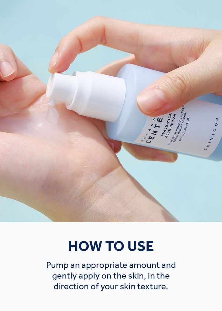 SKIN1004 Madagascar Centella Hyalu-Cica Blue Serum 50ml Seoul Scandal - Shop Miss A