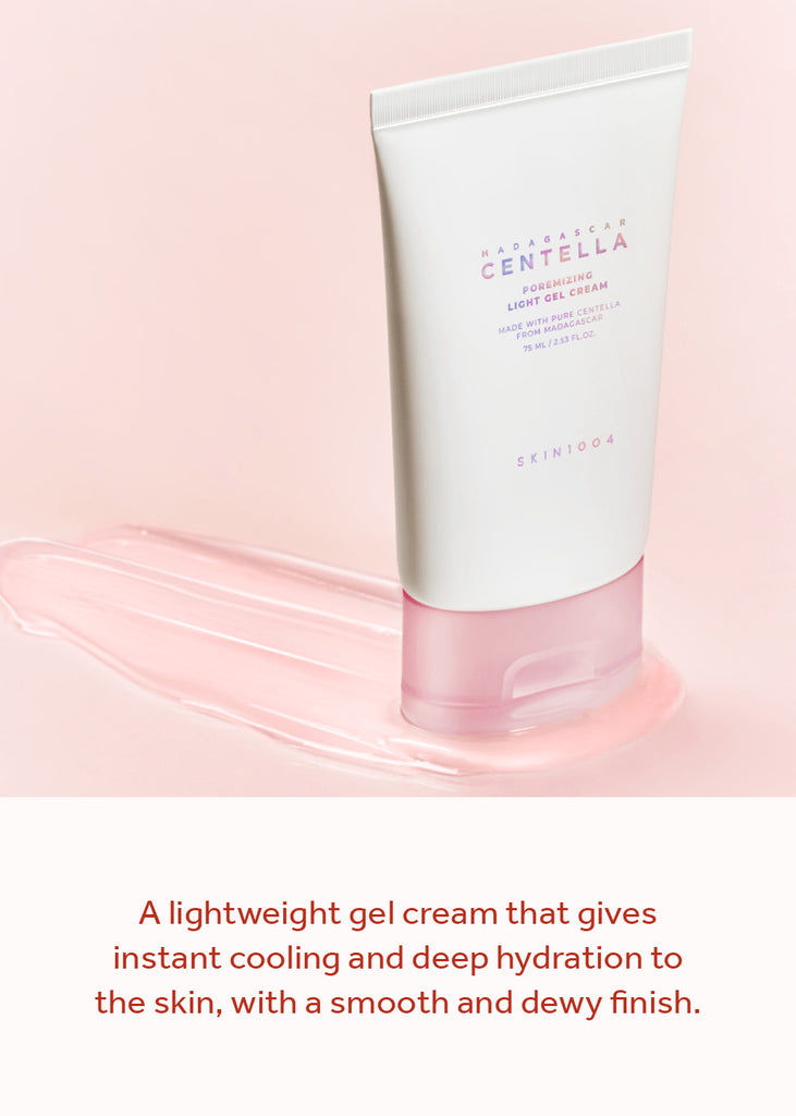 SKIN1004 Madagascar Centella Poremizing Light Gel Cream 75ml Seoul Scandal - Shop Miss A