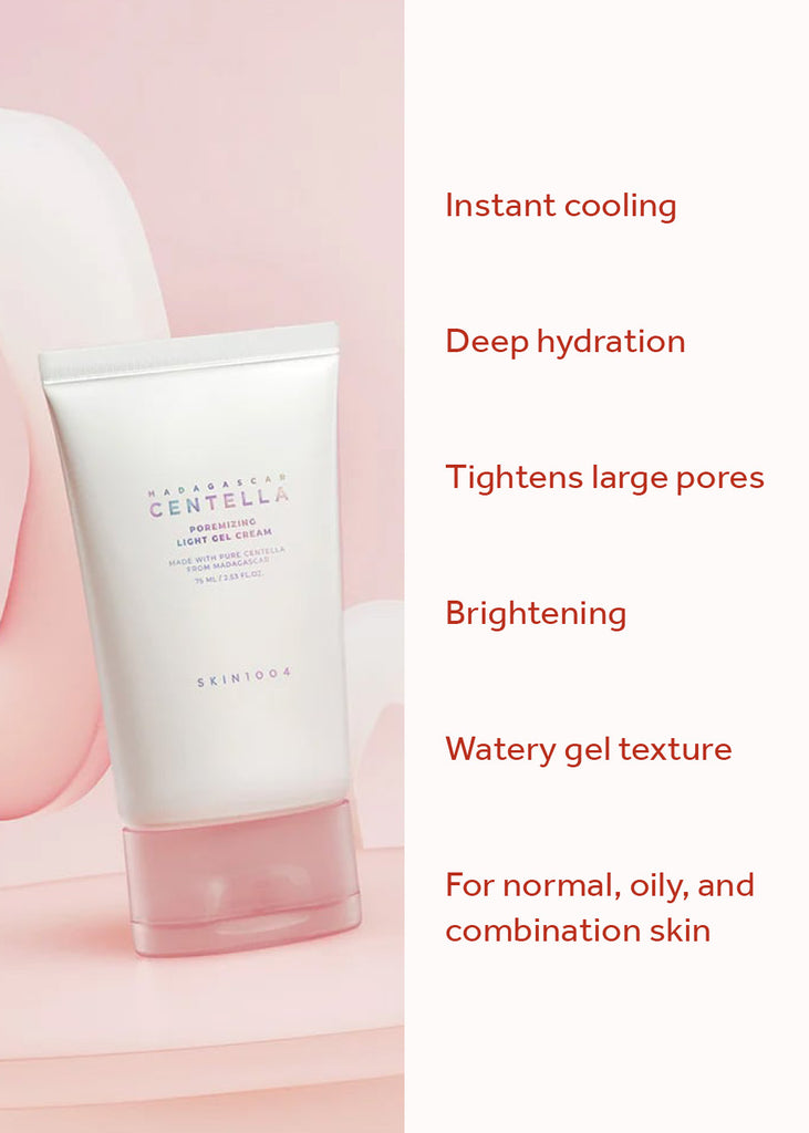 SKIN1004 Madagascar Centella Poremizing Light Gel Cream 75ml Seoul Scandal - Shop Miss A