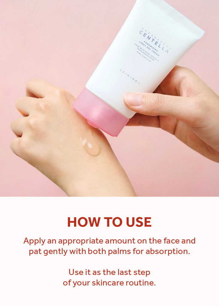 SKIN1004 Madagascar Centella Poremizing Light Gel Cream 75ml Seoul Scandal - Shop Miss A