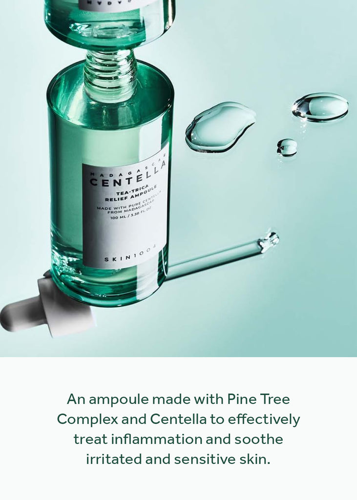 SKIN1004 Madagascar Centella Tea-Trica Relief Ampoule 100ml Seoul Scandal - Shop Miss A
