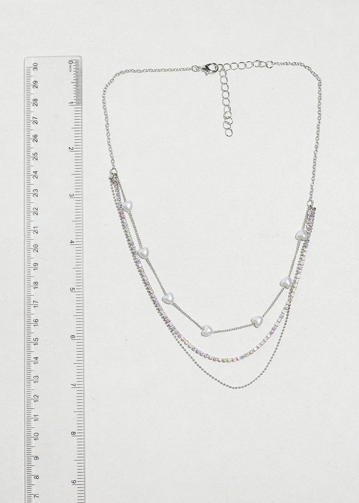 Twinkle Hearts Necklace JEWELRY - Shop Miss A