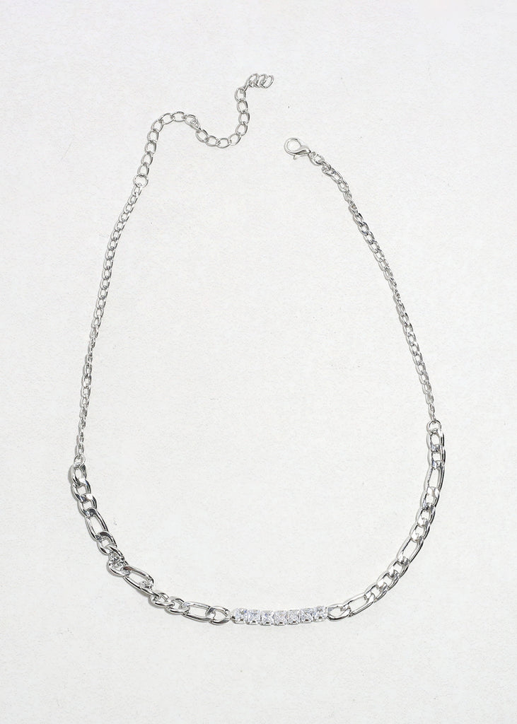 Crystal Linked Necklace JEWELRY - Shop Miss A