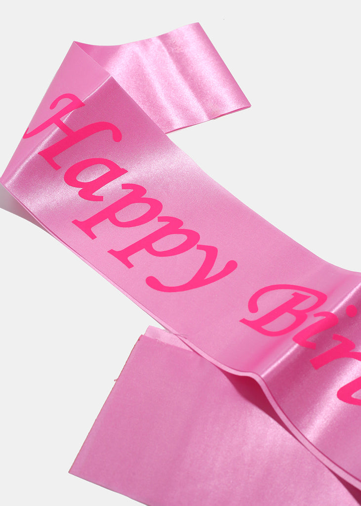 Happy Birthday Sash ACCESSORIES - Shop Miss A