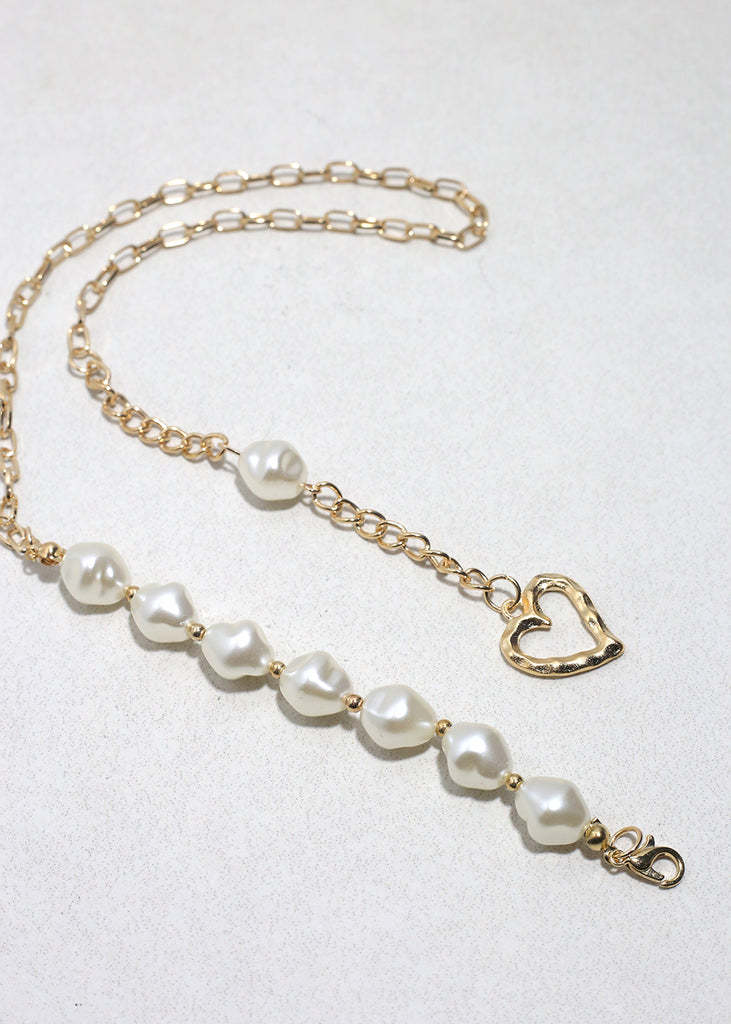 The Heart of Pearls Necklace Set JEWELRY - Shop Miss A