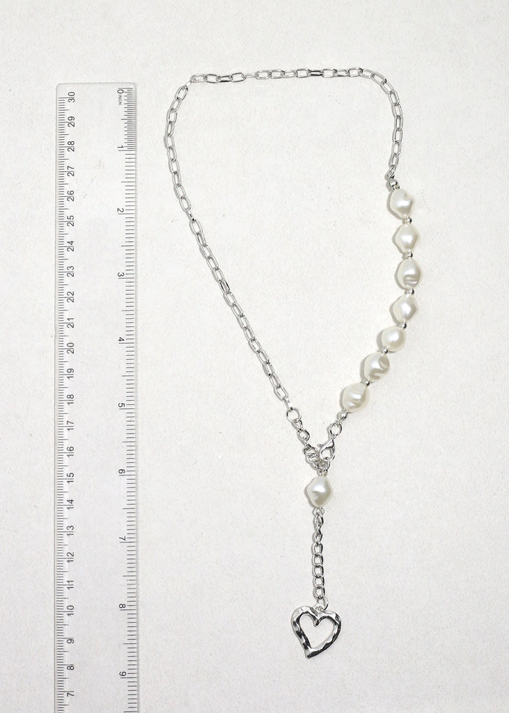 The Heart of Pearls Necklace Set JEWELRY - Shop Miss A