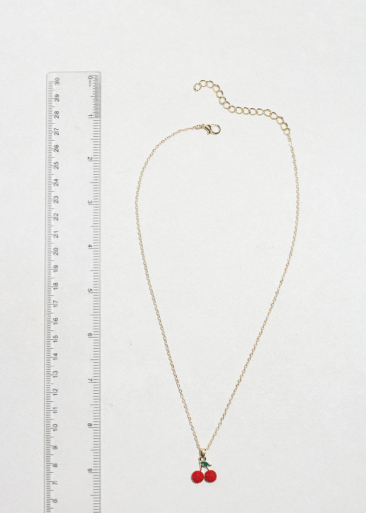 Cherry Pendant Necklace JEWELRY - Shop Miss A