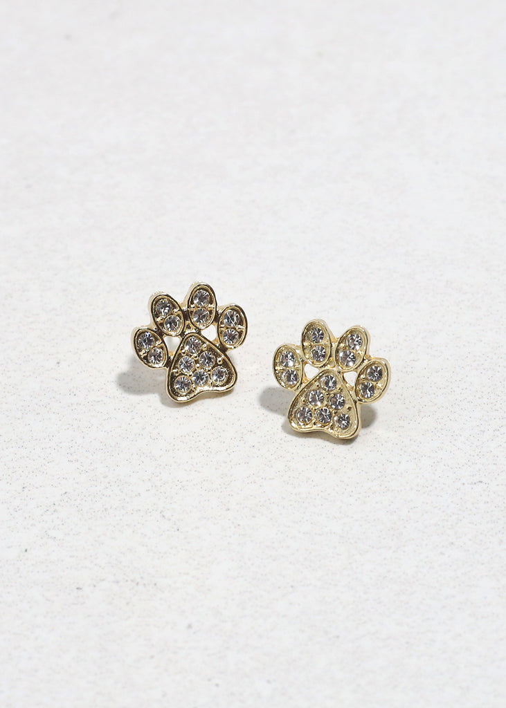 Paw-fect Sparkle Studs JEWELRY - Shop Miss A