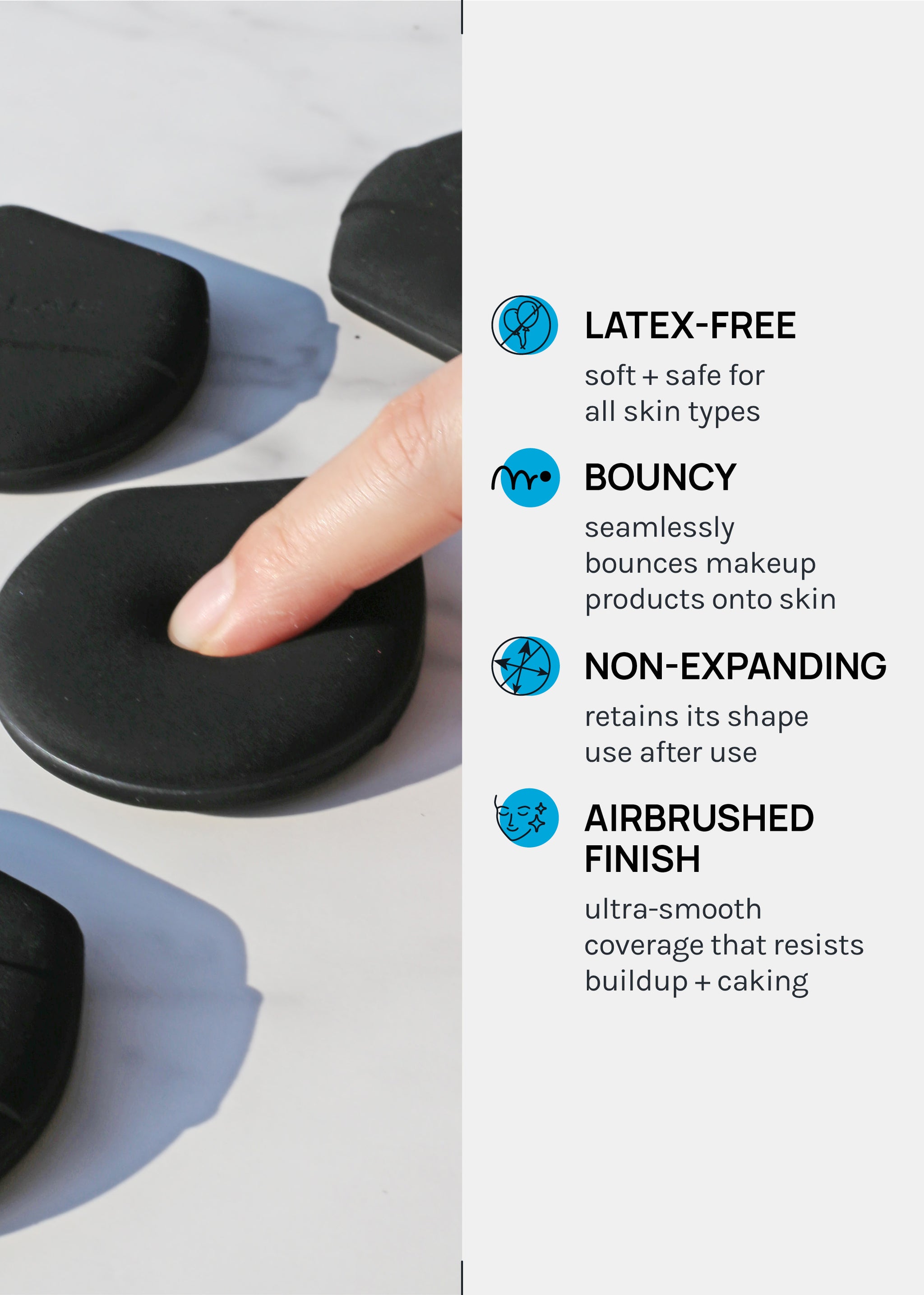 a2o Lab Silky Cloud Sponge – Onyx – Shop Miss A