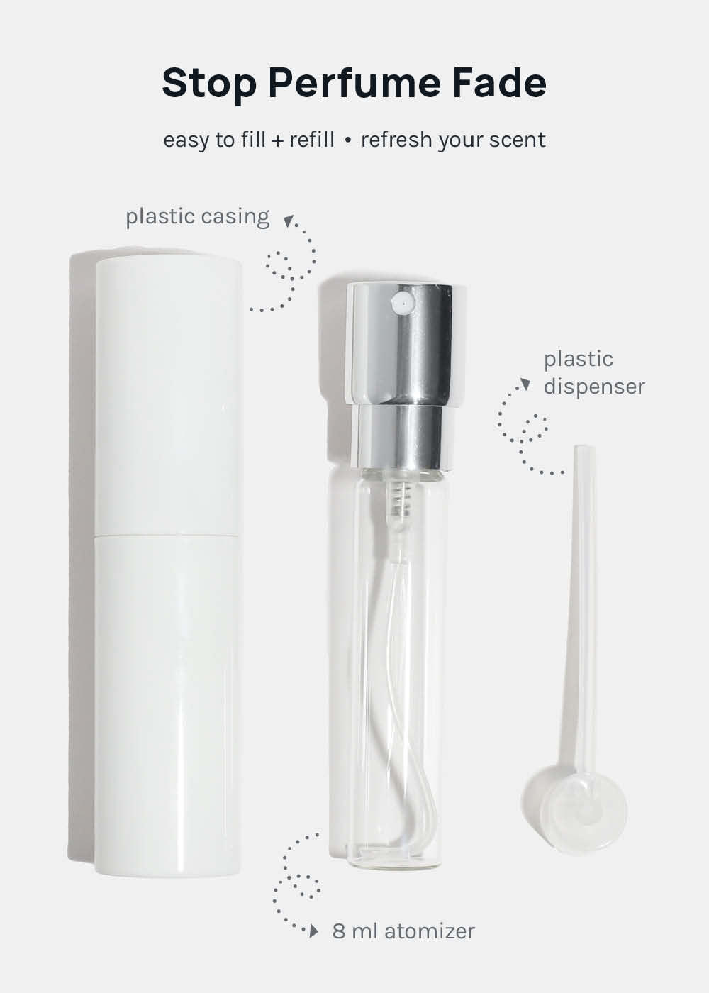 Miss A Twist + Spray Refillable Perfume Atomizer – Shop Miss A