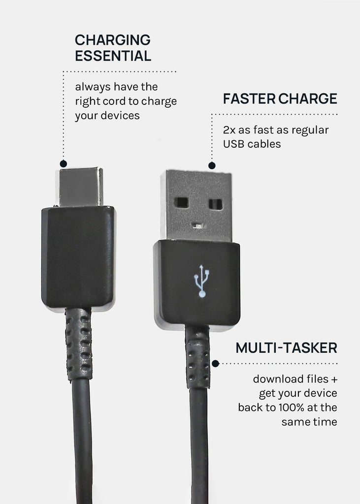 Miss A USB Type C Cable Cord  ACCESSORIES - Shop Miss A