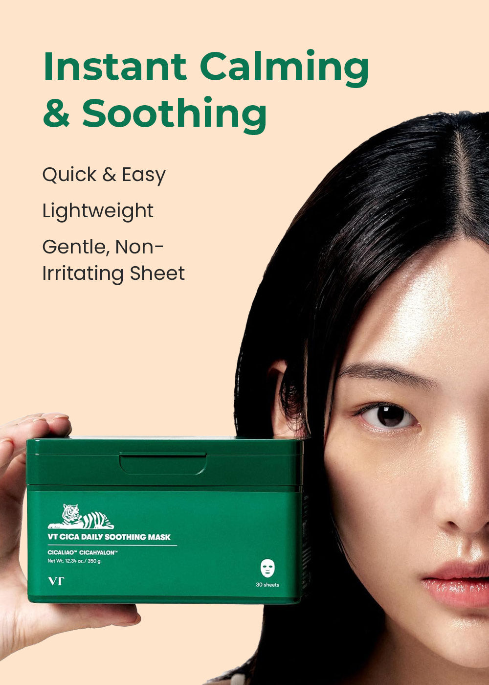 Vt Daily Mask VT Cica Daily Soothing Mask (30 Sheets) – Shop Miss A