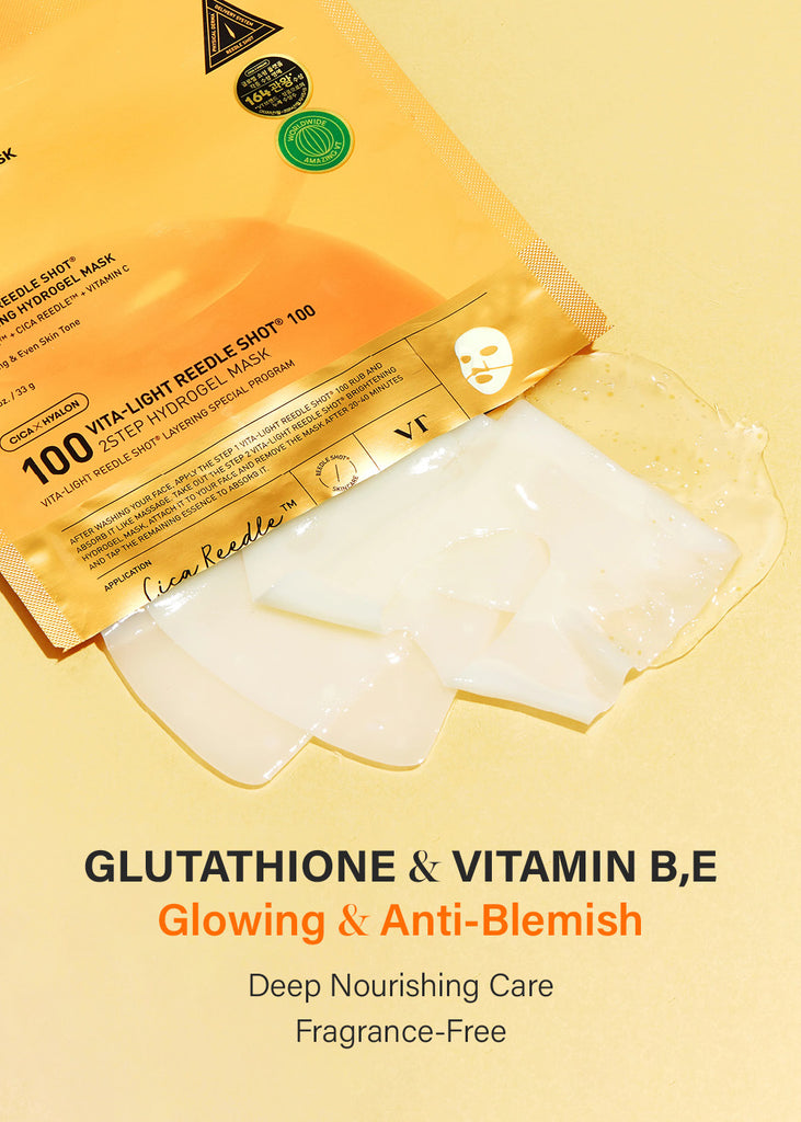 vt reedle shot glutathione Vita-Light 100 50mL Caprylyl glycol 3 Pack/18ea/ VT Reedle shot