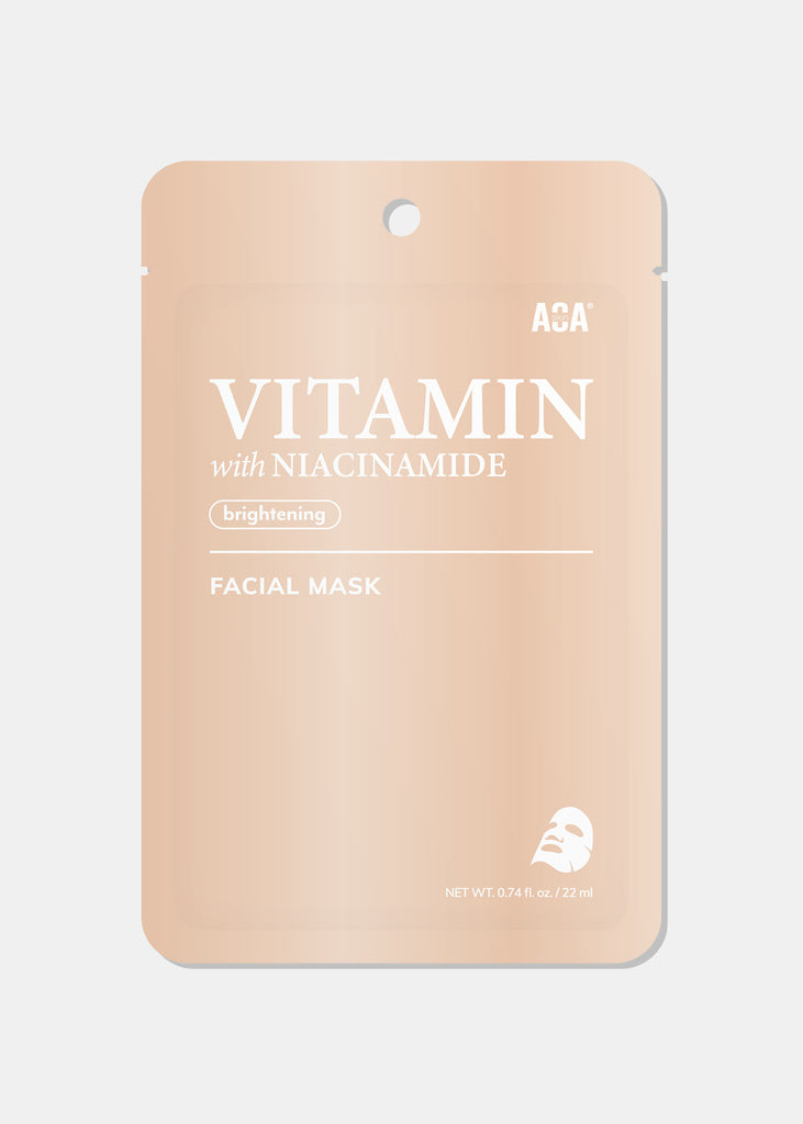 AOA Skin Vitamin with Niacinamide Brightening Facial Mask Skincare - Shop Miss A