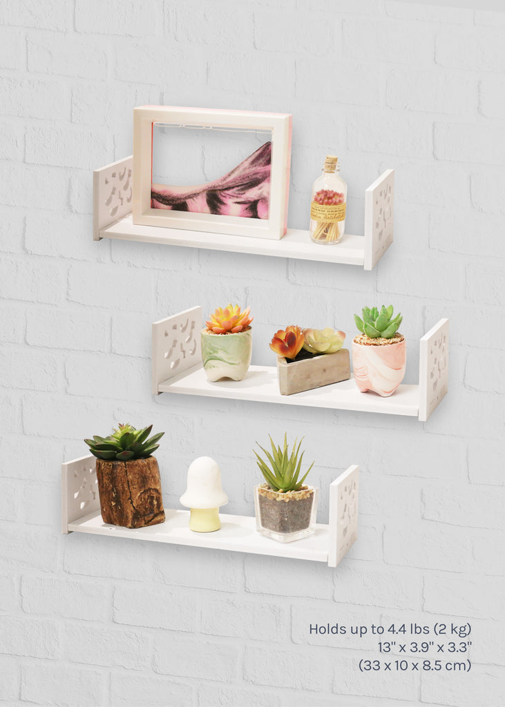 Official Key Items Wooden Floating Wall Shelf  LIFE - Shop Miss A