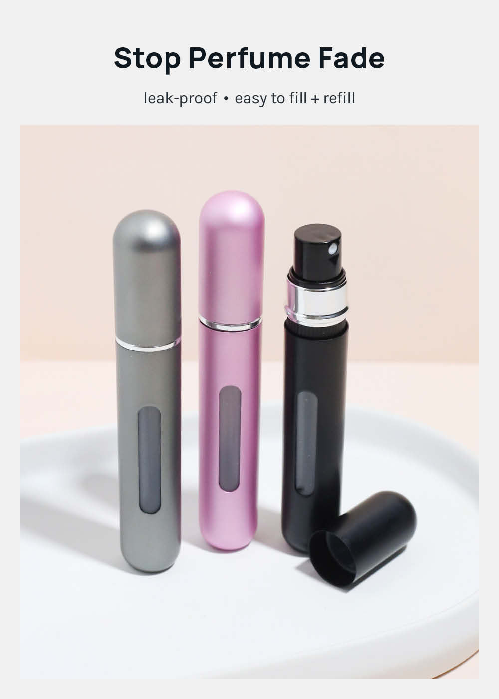 【新品 未使用】 RIMOWA Perfume Atomizer Miss A XL Refillable Perfume Atomizer – Shop Miss A