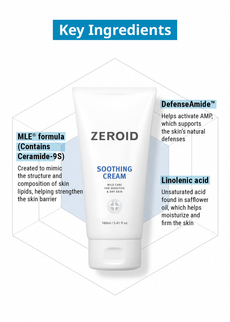 ZEROID Soothing Cream 80ml – Shop Miss A