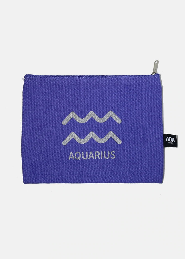 AOA Canvas Bag - Aquarius Zodiac  COSMETICS - Shop Miss A