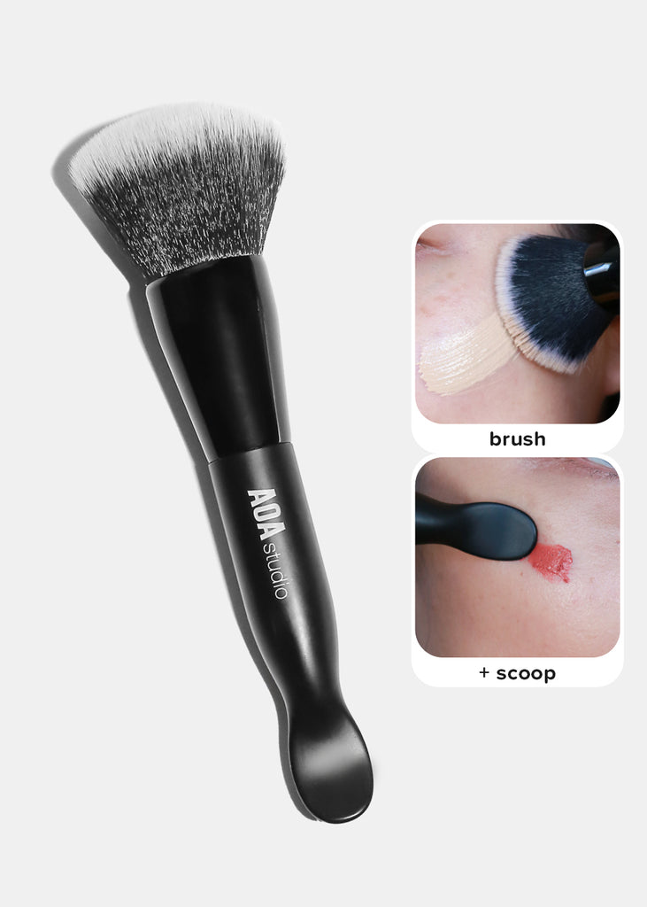 AOA Buffing Brush + Scoop  COSMETICS - Shop Miss A