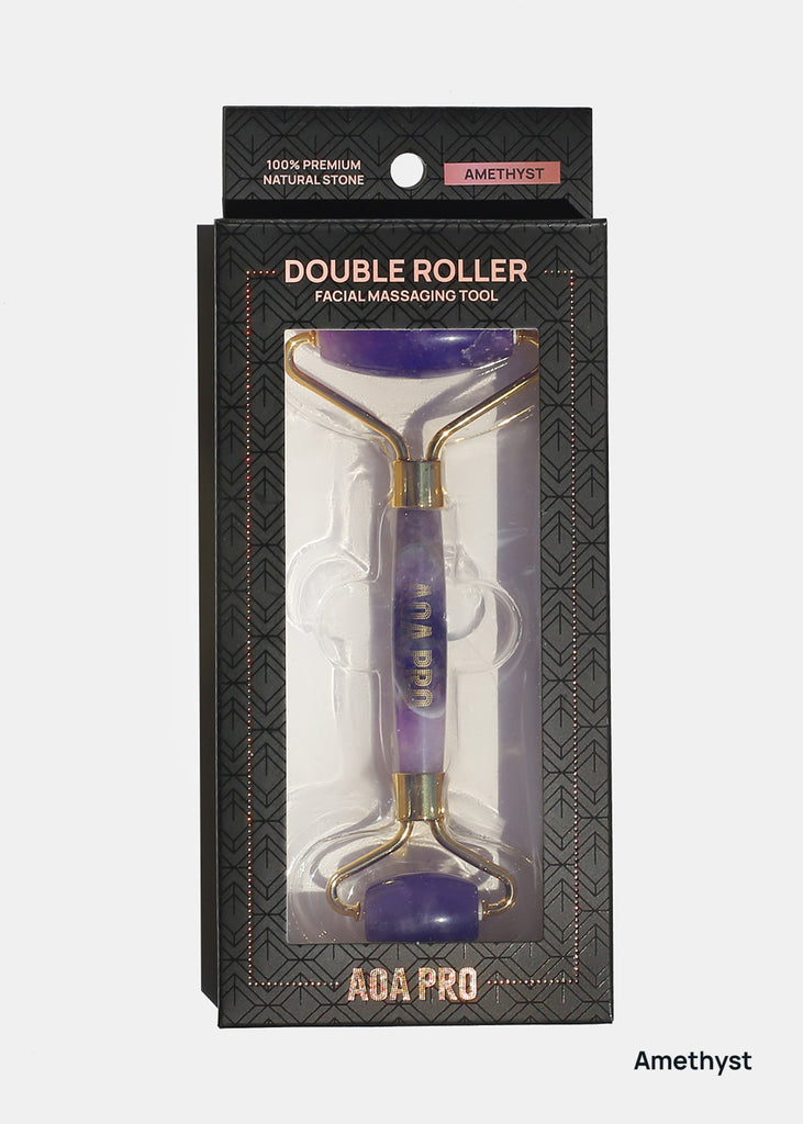 Double Roller Facial Massaging Tool Amethyst Skincare - Shop Miss A