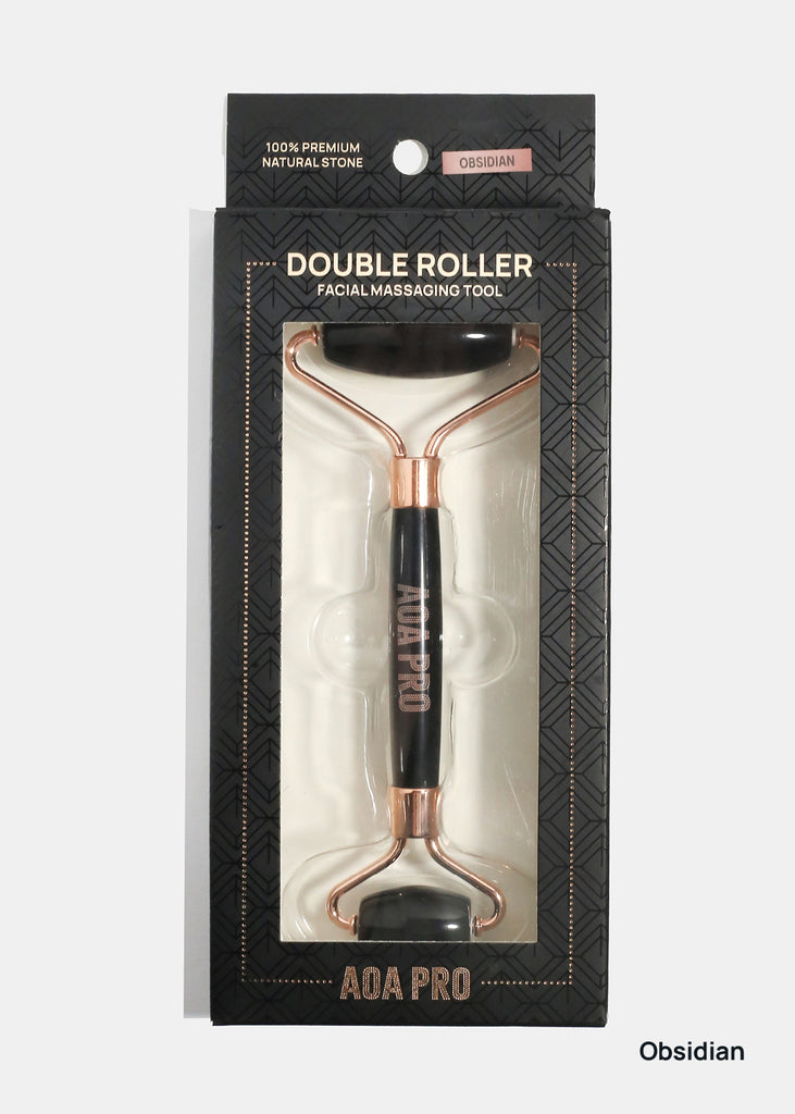 Double Roller Facial Massaging Tool Obsidian Skincare - Shop Miss A